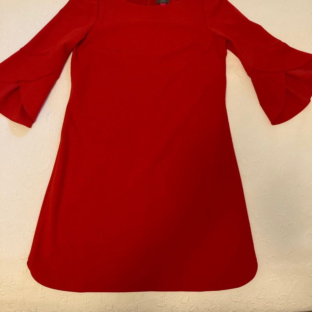 Red Vince Camuto dress. Size 10